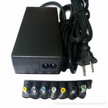 65W Universal Adapter with 12V 5A Output, 5.5 x 2.1/5.5 x 2.5/4.0 x 1.7/4.8 x 1.7/3.5 x 1.35 DC Jack